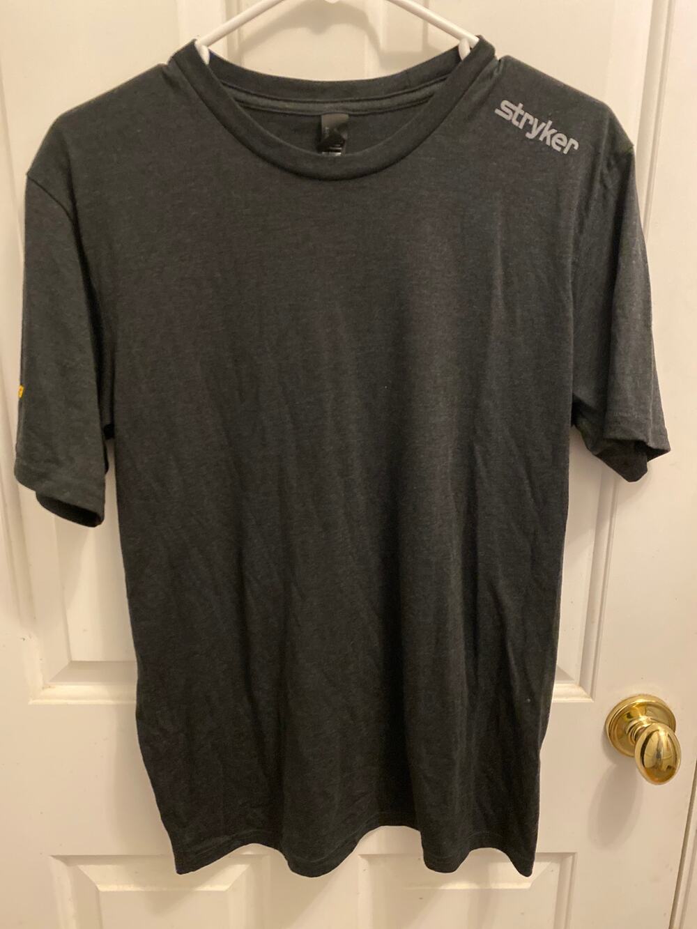 Stryker Medical Company Corporate Logo T-Shirt Black Short Sleeve Men's Size M